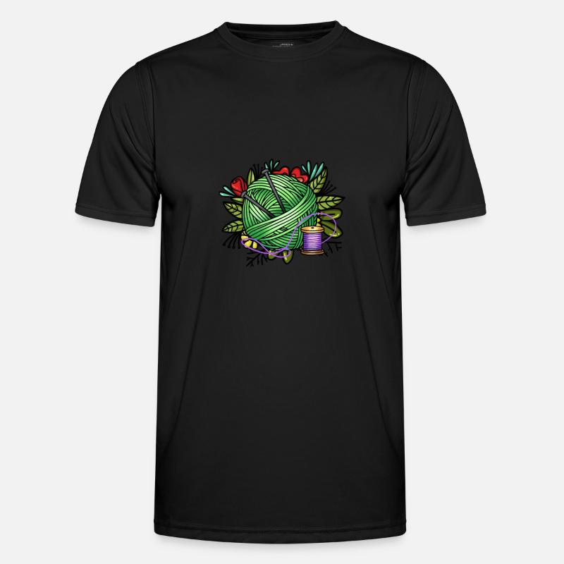 Breien Functioneel T-shirt voor mannen