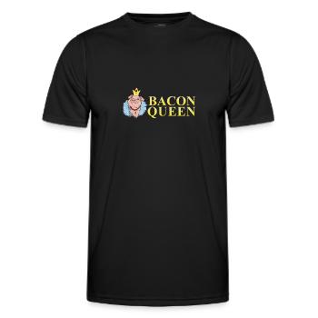 Bacon Bacon Petit déjeuner - T-shirt sport Homme - noir - Devant - AI Model Male 178 dark (178cm)