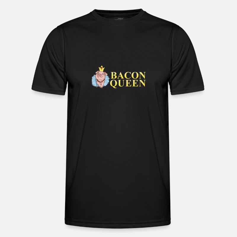 Bacon Bacon Breakfast - Men's Functional T-Shirt - black