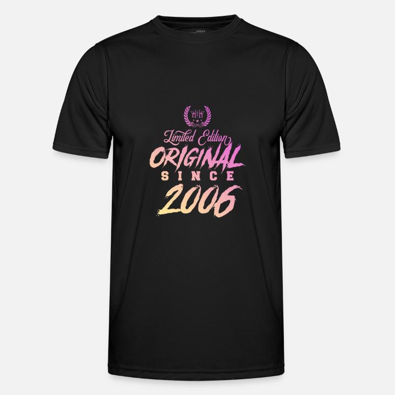 2006 limited edition original - Men's Functional T-Shirt - black