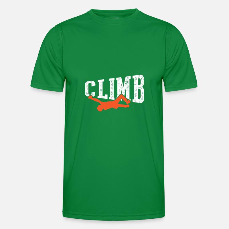 Klettern Männer Funktions-T-Shirt