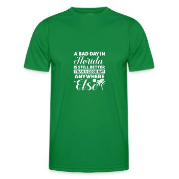 Floride - T-shirt sport Homme - vert - Devant - AI Model Male 178 dark (178cm)