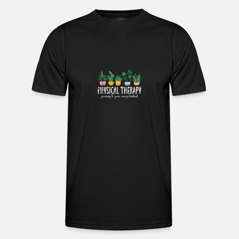 Physiotherapist Physiotherapy Physio Gift - Men's Functional T-Shirt - black