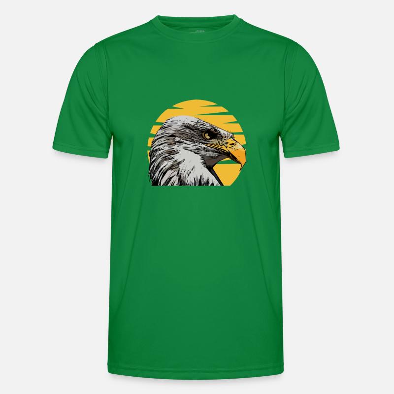 Bald Eagle Men's Functional T-Shirt