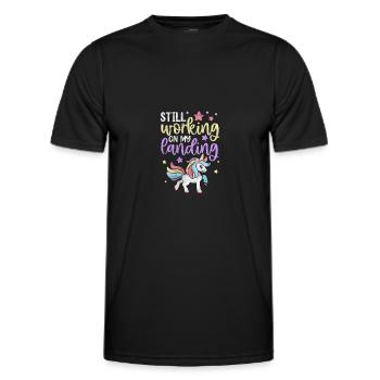Verletzung Armbruch Unfall Verletzt Geschenk - Männer Funktions-T-Shirt - Schwarz - Vorne - AI Model Male 178 dark (178cm)