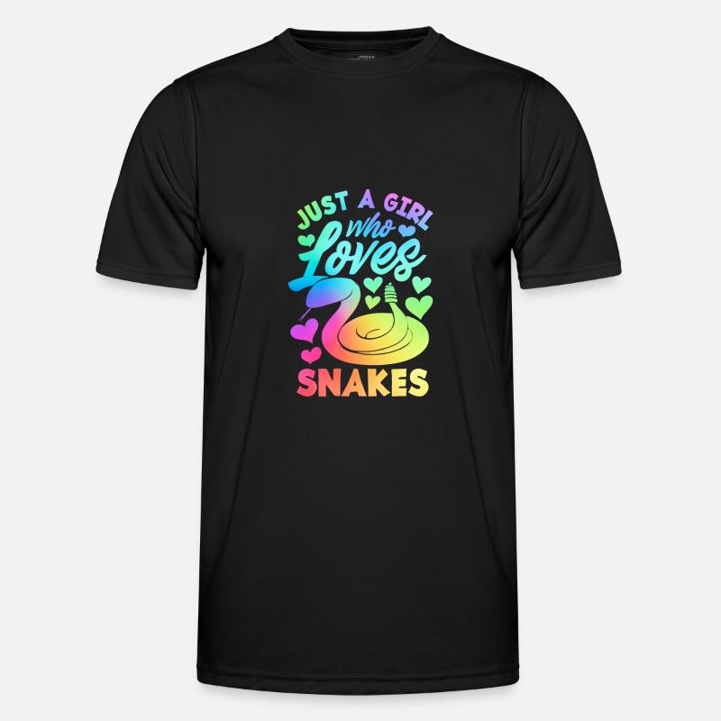Snake Snake Snake - Men's Functional T-Shirt - black