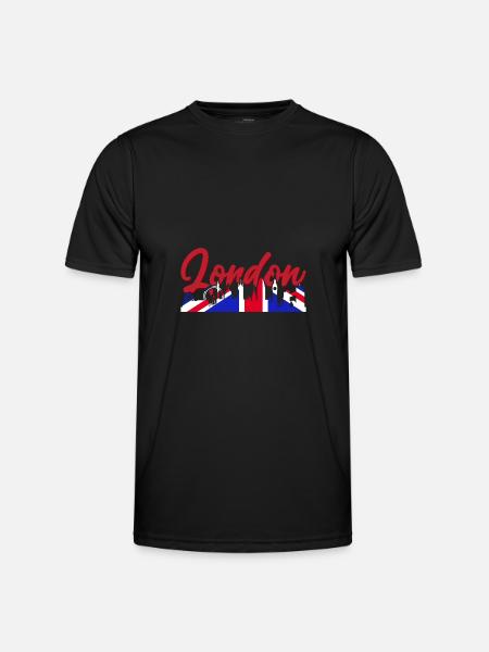 London - Men's Functional T-Shirt - black