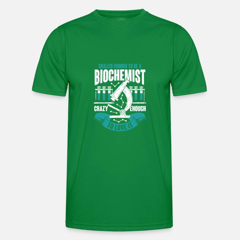 Biochemistry Profession Biochemist Gift Men's Functional T-Shirt