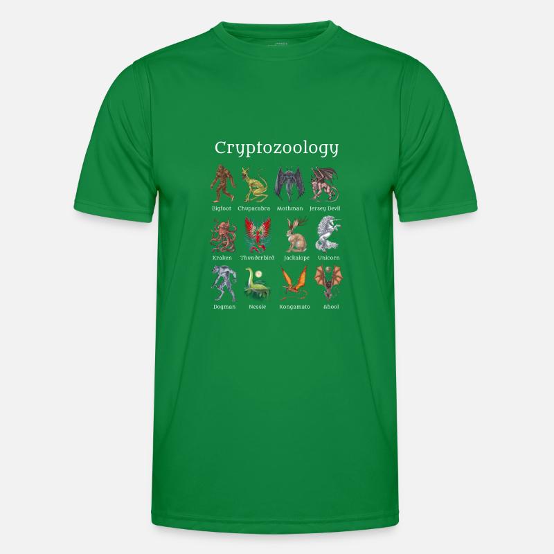 Cryptozoology Creatures Men's Functional T-Shirt