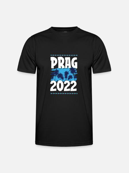 Prague 2022 - T-shirt sport Homme - noir