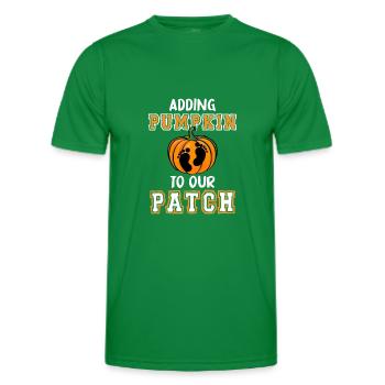 Der Kürbis in unserem Patch Farmer Farm Lovers - Männer Funktions-T-Shirt - Kelly Green - Vorne - AI Model Male 178 dark (178cm)