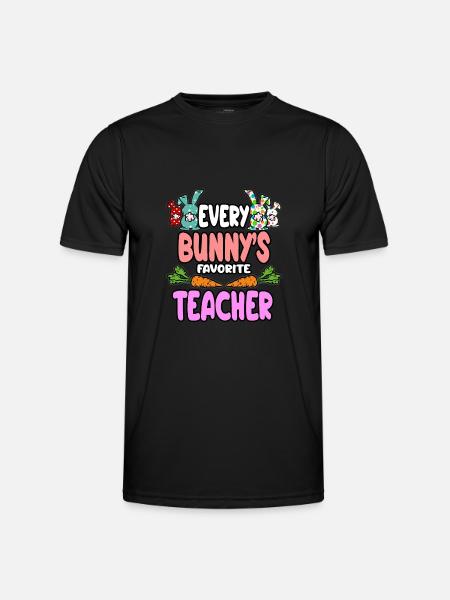 Every 's favorite teacher - Men's Functional T-Shirt - black