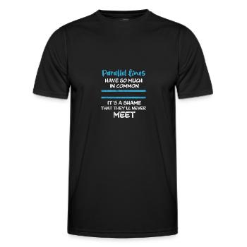 Mathematik - Männer Funktions-T-Shirt - Schwarz - Vorne - AI Model Male 178 dark (178cm)