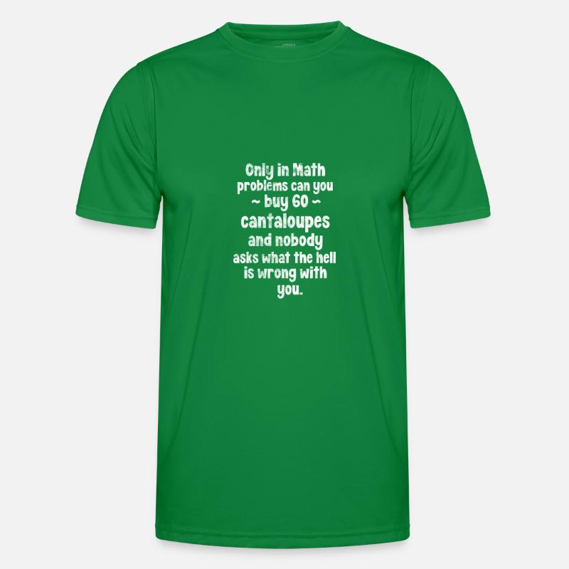 Mathématiques T-shirt sport Homme