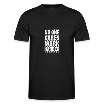 Motivation - Men's Functional T-Shirt - black - Front - AI Model Male 178 dark (178cm)