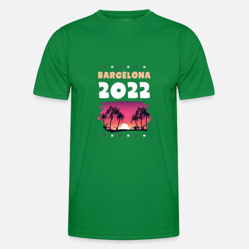 Barcelone 2022 T-shirt sport Homme