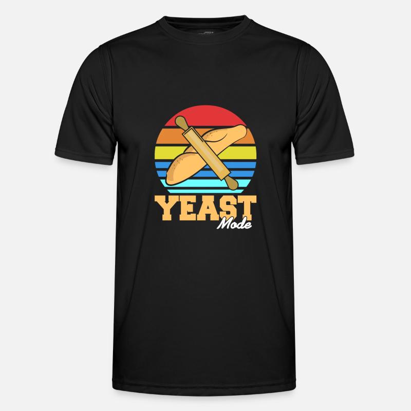 Yeast Mode Yeast Mode Bread Baker Men's Functional T-Shirt