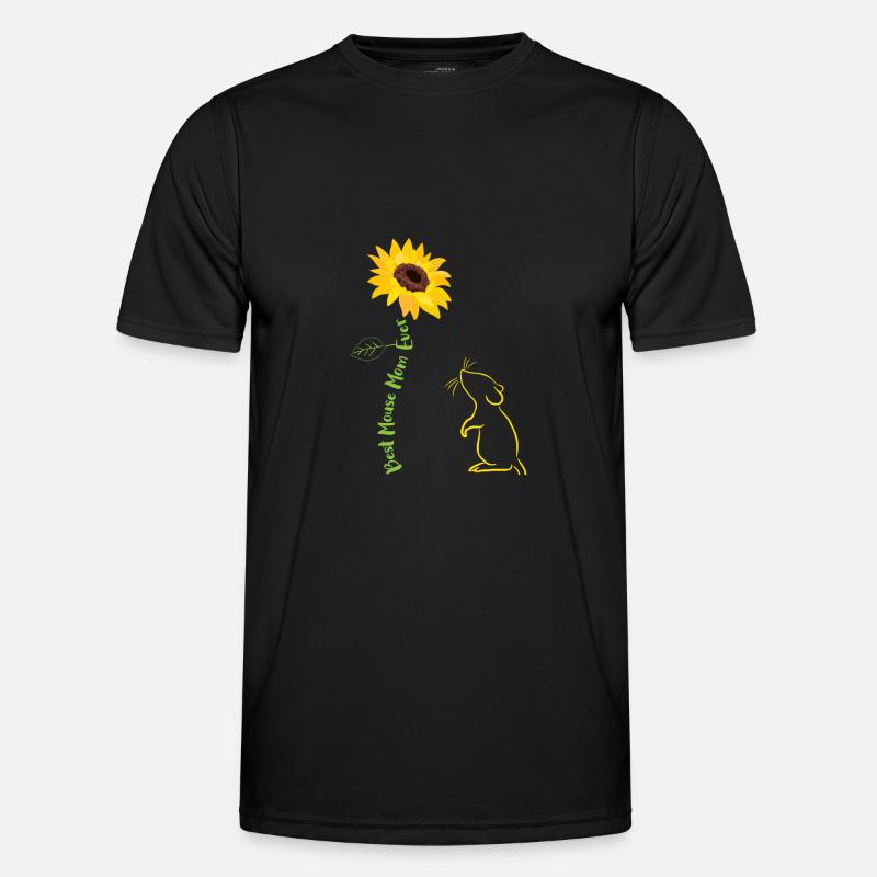 Best Mouse Mom Ever - Men's Functional T-Shirt - black
