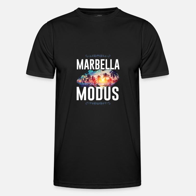 Marbella Modus Männer Funktions-T-Shirt
