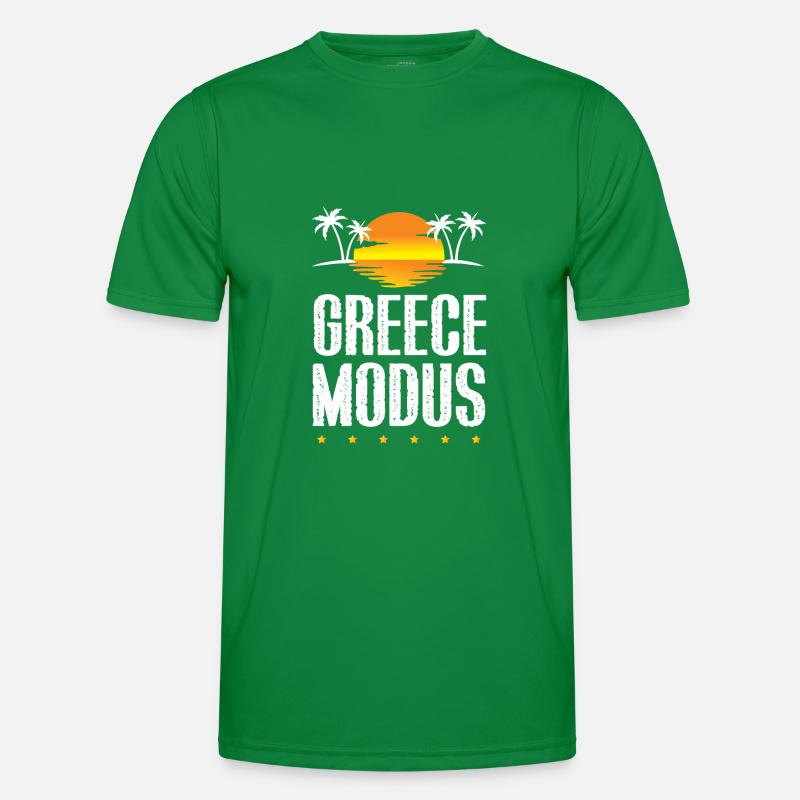 Mode Grèce T-shirt sport Homme