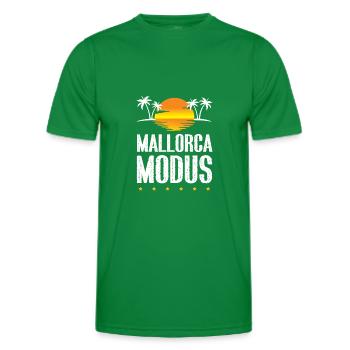 Mallorca Mode - Men's Functional T-Shirt - kelly green - Front - AI Model Male 178 dark (178cm)