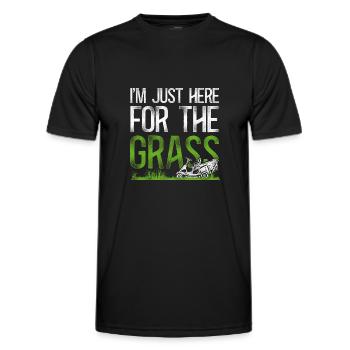 Landscaper Landscaping Landscape - Men's Functional T-Shirt - black - Front - AI Model Male 178 dark (178cm)