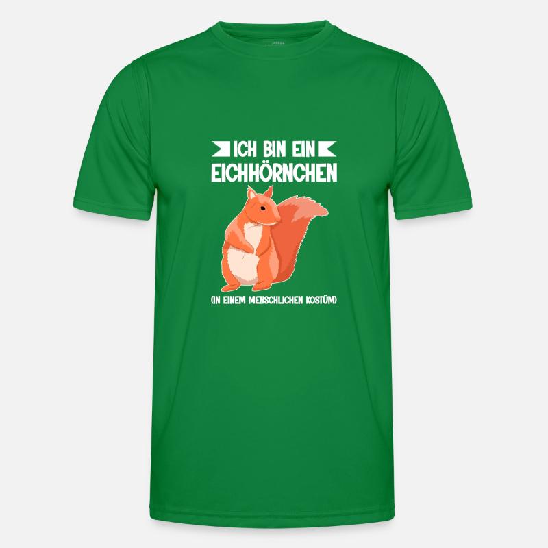 Eichhörnchen Tier Eichhörnchenliebhaber Geschenk Männer Funktions-T-Shirt