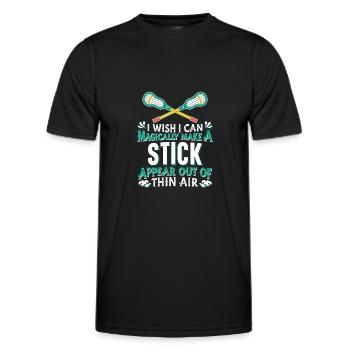 Lacrosse - T-shirt sport Homme - noir - Devant - AI Model Male 178 dark (178cm)