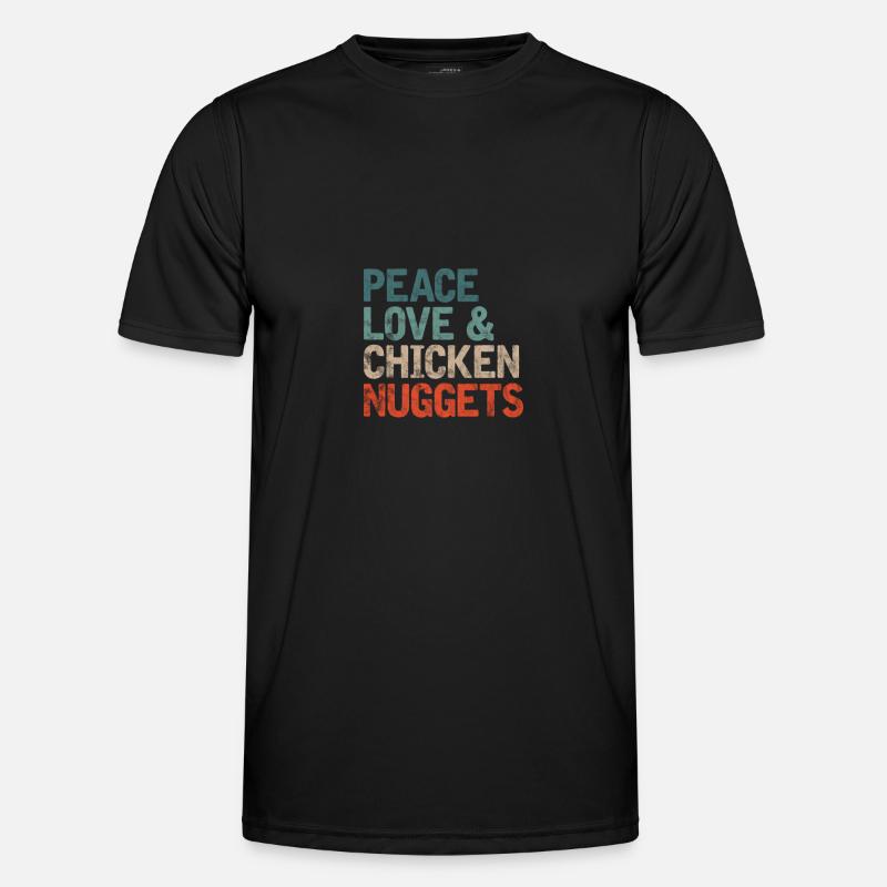 Chicken Nuggets Men's Functional T-Shirt