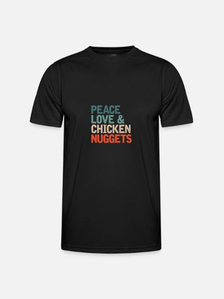 Chicken Poultry Chicken Nuggets Gift - Men's Functional T-Shirt - black
