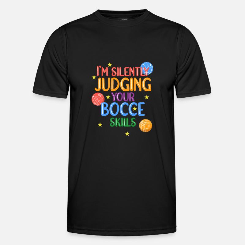 Pétanque boccia boule T-shirt sport Homme