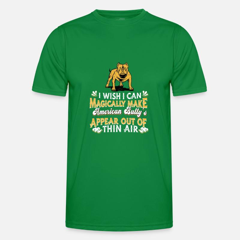 American Bully Dog Men's Functional T-Shirt