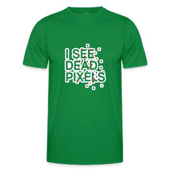 Programmer Coder Software Developer - Men's Functional T-Shirt - kelly green - Front - AI Model Male 178 dark (178cm)