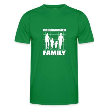 Programmer Coder Software Developer - Men's Functional T-Shirt - kelly green - Front - AI Model Male 178 dark (178cm)