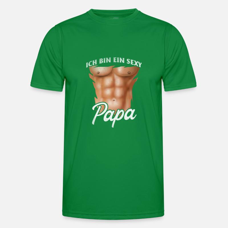 Ich bin ein Sexy Papa Männer Funktions-T-Shirt