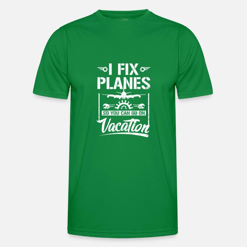 I fix planes Men's Functional T-Shirt