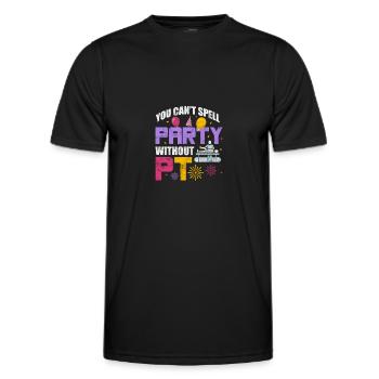 Physiothérapeute Physiothérapie Physio Cadeau - T-shirt sport Homme - noir - Devant - AI Model Male 178 dark (178cm)