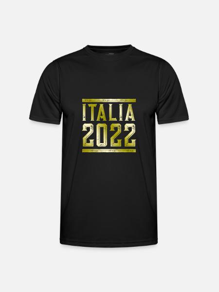Italia 2022 Gold - Men's Functional T-Shirt - black