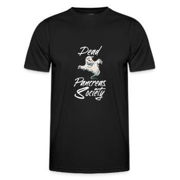 Diabète de type 1 drôle Diabète diabétique Idée cadeau - T-shirt sport Homme - noir - Devant - AI Model Male 178 dark (178cm)