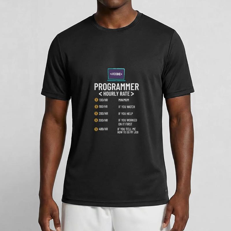 Programmierer Programmieren Computerentwickler Pc Männer Funktions-T-Shirt