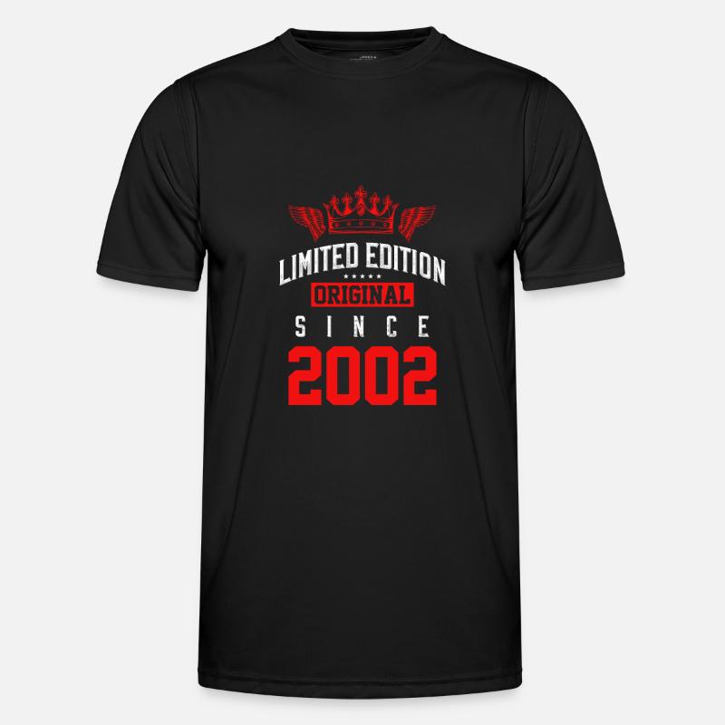 2002 limited edition - Men's Functional T-Shirt - black