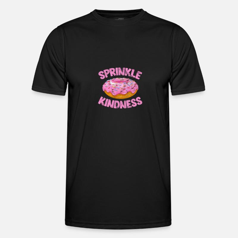 Donut - Funktionsshirt til herrer - sort