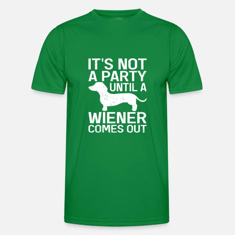 Dachshund Rough-haired Dachshund Men's Functional T-Shirt