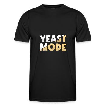 Levure Mode - Boulanger - T-shirt sport Homme - noir - Devant - AI Model Male 178 dark (178cm)