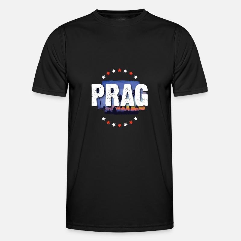 Prague T-shirt sport Homme