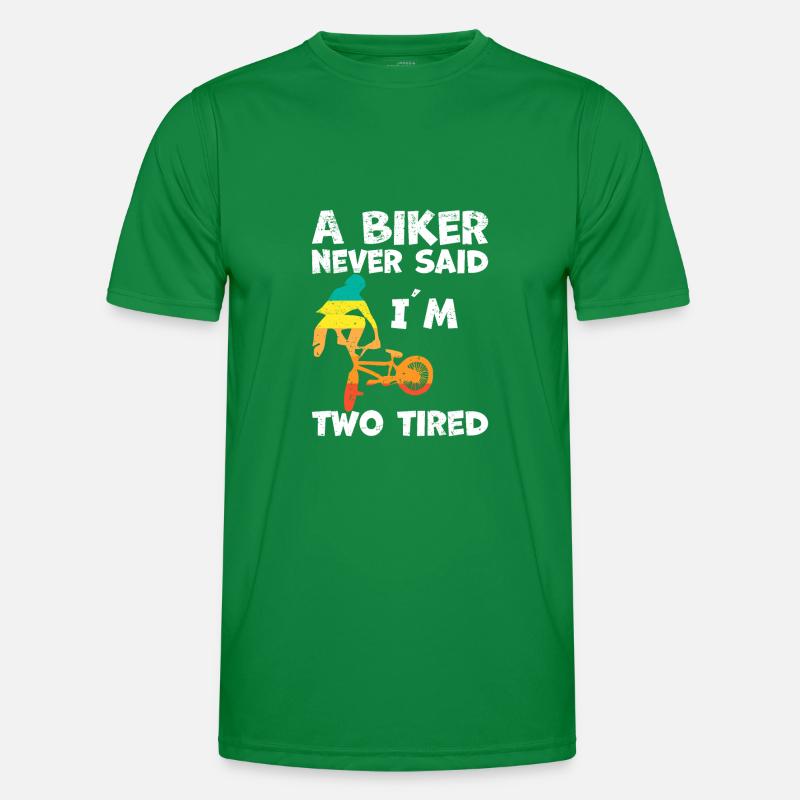 BMX Biker Racing Cascade T-shirt sport Homme