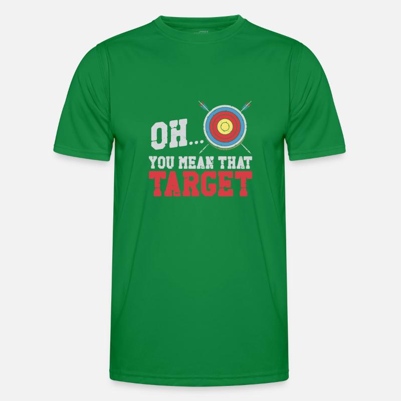 Archery Bow Archer Vintage Target Men's Functional T-Shirt