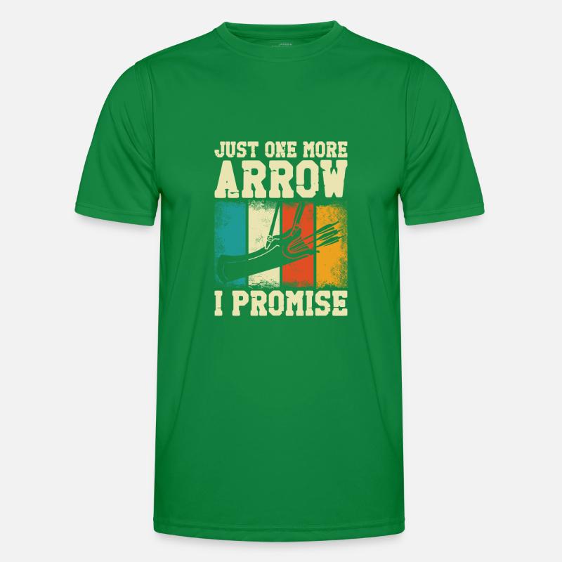 Archery Bow Archer Vintage Retro Men's Functional T-Shirt