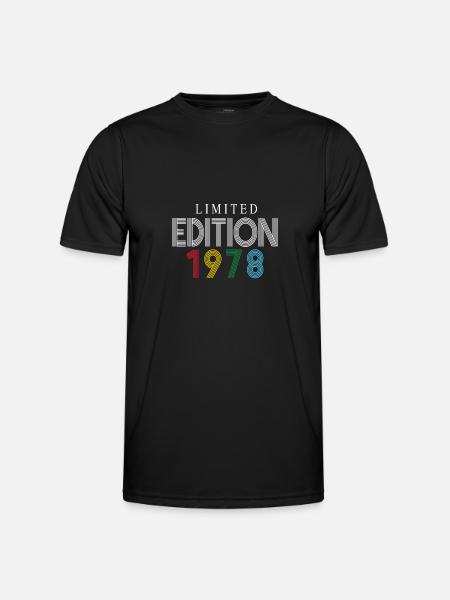 Limited Edition 1978 - Men's Functional T-Shirt - black