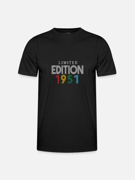 Édition limitée 1951 - T-shirt sport Homme - noir